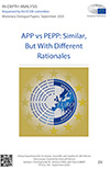 APP vs. PEPP: similar, but with different rationales