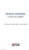 Revenu universel <br>L’état du débat 