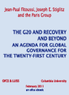 The G20 and recovery and beyond: an agenda for global governance for the twenty-first century - Reflections from the PARIS GROUP 
