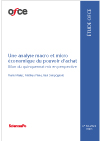 Une analyse macro et microéconomique du pouvoir d’achat* Bilan du quinquennat mis en perspective 