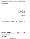 independent Annual Growth Survey
Fourth Report
iAGS 2016
Give Recovery a Chance