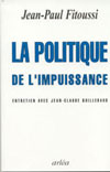 La politique de l'impuissance - Entretien avec Jean-Claude Guillebaud