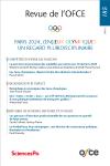 Revue de l'OFCE n° 185. Paris 2024, (en)Jeux Olympiques : un regard pluridisciplinaire
