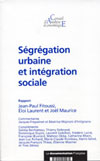 Ségrégation urbaine et intégration sociale
