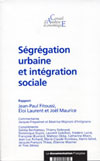 Ségrégation urbaine et intégration sociale
